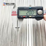 Gr5 titanlegering fyrkantiga remsor