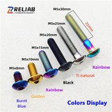 Metriska bultar i titan