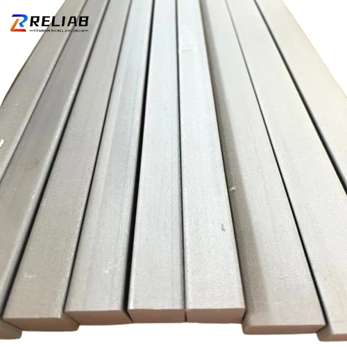 Titanium flat bar